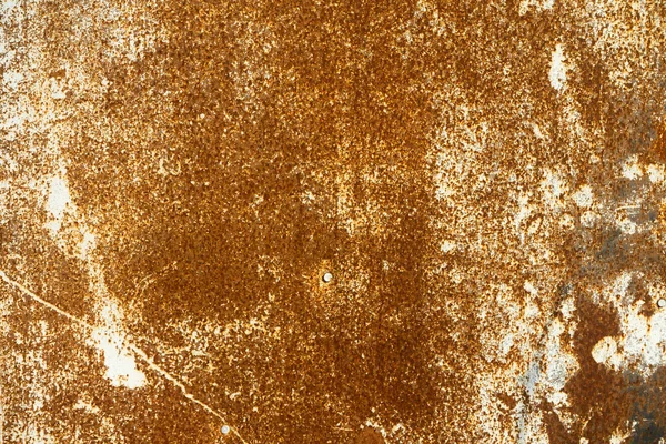 Old Metal Iron Rust Background Texture Inscriptions Advertisements — Stock Photo, Image