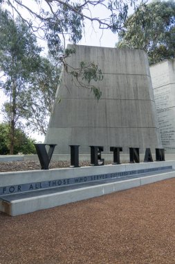 Canberra, Nisan 2018 - Avustralya Vietnam Kuvvetleri Ulusal Anıtı, Canberra, Act, Avustralya