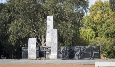 Canberra, Nisan 2018 - Avustralya Kraliyet Hava Kuvvetleri Anıtı, Anzak Yürüyüşü, Canberra, Act, Avustralya