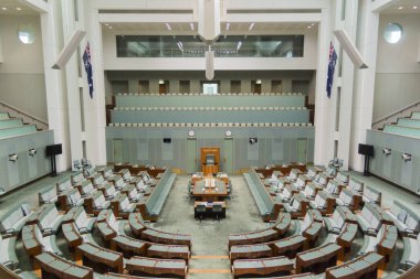 Canberra, Nisan 2018 - Temsilciler Meclisi Meclis House, Canberra, Act, Avustralya