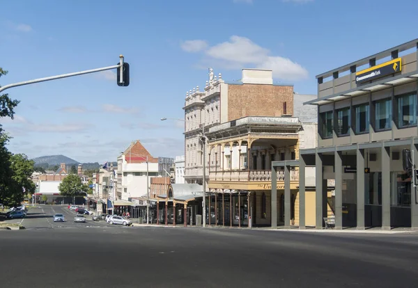 Θέα Στην Οδό Στέρτ Στην Πόλη Μπαλαράτ Βικτόρια Αυστραλία — Φωτογραφία Αρχείου