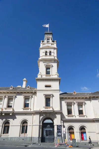 Budynek Wieża Lydiard Street Mieście Ballarat Victoria Australia — Zdjęcie stockowe