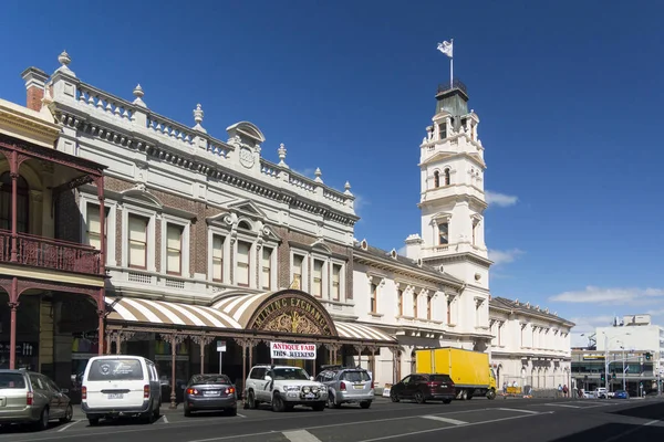 Edifício Mining Exchange Cidade Ballarat Victoria Austrália — Fotografia de Stock