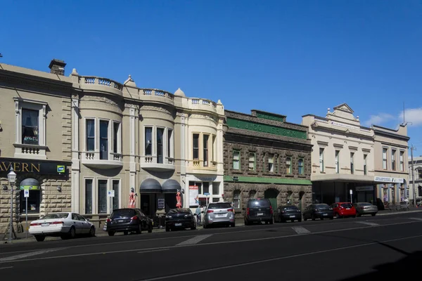 オーストラリア ヴィクトリア州バララット市の Lydiard 通りの眺望 — ストック写真