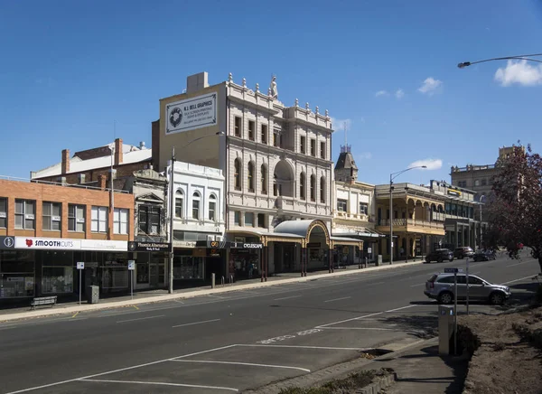 Widok Ulicę Sturt Mieście Ballarat Victoria Australia — Zdjęcie stockowe