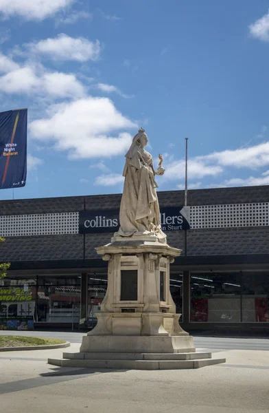 Estátua Rainha Vitória Cidade Ballarat Victoria Austrália — Fotografia de Stock