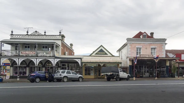 Королі Шосе Містечку Braidwood Новий Південний Уельс Австралія — стокове фото