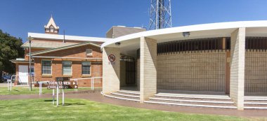 Broken Hill, New South Wales, Avustralya şehirde bina modern bir umumi tuvalet