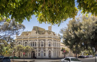 Broken Hill kentinde sülfür caddesinde esnaf salonu, Yeni Güney Galler, Avustralya