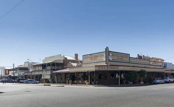 Vista Argent Street Nella Città Broken Hill Nuovo Galles Del — Foto Stock