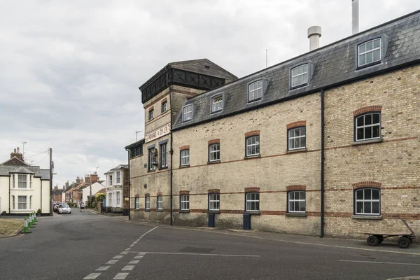 Facade Adnams Brewery Building Historic Town Southwold Suffolk — Stock Photo, Image