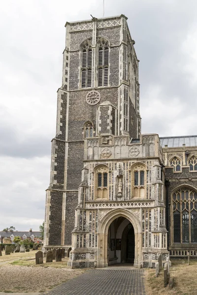 Церковь Святого Эдмунда Короля Мученика Городе Саутуолд Саффолк Великобритания — стоковое фото