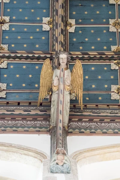Angel Strop Kostela Svatého Edmunda Král Mučedník Městě Southwold Suffolk — Stock fotografie