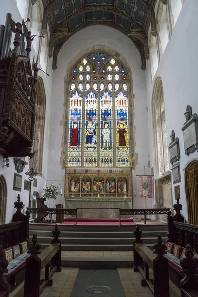 Айсл Церкви Святого Эдмунда Короля Мученика Городе Саутуолд Саффолк Великобритания — стоковое фото