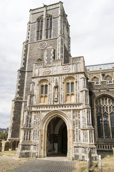 Church Edmund King Martyr Town Southwold Suffolk — стоковое фото