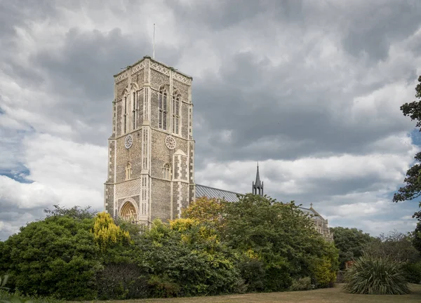 Kościół Edmund Króla Męczennika Mieście Southwold Suffolk Wielkiej Brytanii — Zdjęcie stockowe