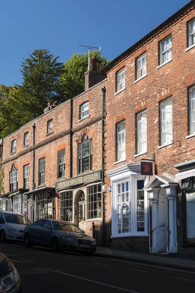 Street View Town Arundel West Sussex — Stock Photo, Image