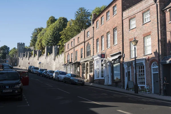 Street View Town Arundel West Sussex — Stock Photo, Image