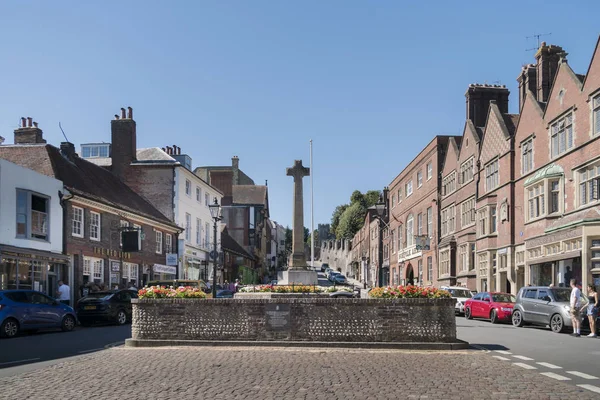 Arundel Savaş Anıtı High Street West Sussex Ngiltere — Stok fotoğraf