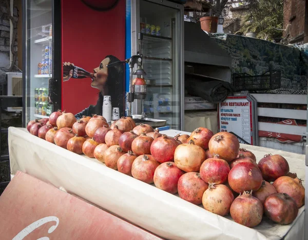 Granatäpfel Zum Verkauf Dorf Sirince Der Ägäischen Region Izmir Türkei — Stockfoto