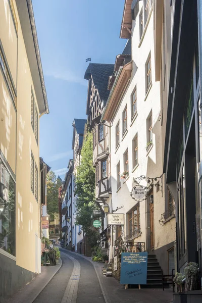 Enge Straße Der Altstadt Cochem Deutschland — Stockfoto