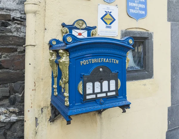 Cassetta Postale Vintage Ornate Nella Città Cochem Germania — Foto Stock