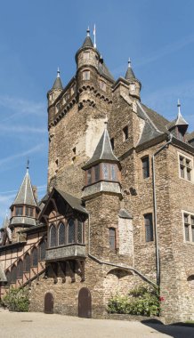 Cochem Castle ve Kulesi, Almanya bölümünün görünümünü