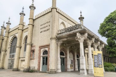 Brighton Müze ve Sanat Galerisi bina, Brighton, East Sussex, İngiltere