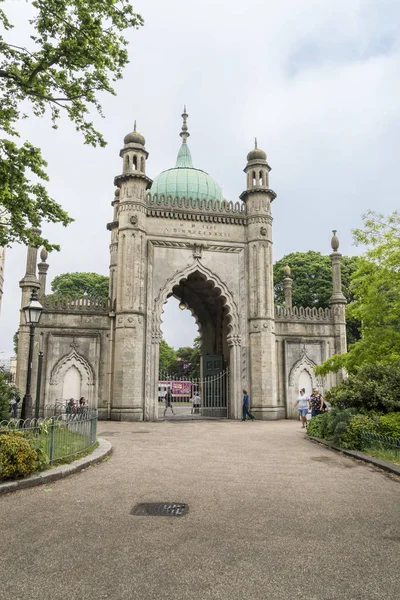 North Gate Allo Storico Royal Pavilion Situato Nella Città Brighton — Foto Stock