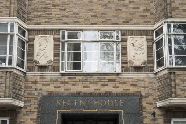 Ornate Facade Regent House Prince Place Brighton East Sussex — Stock Photo, Image