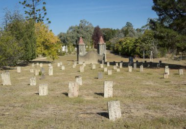 Çince mezar Beechworth mezarlığı, Victoria, Avustralya