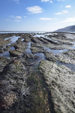 kaya oluşumları deniz kenarı