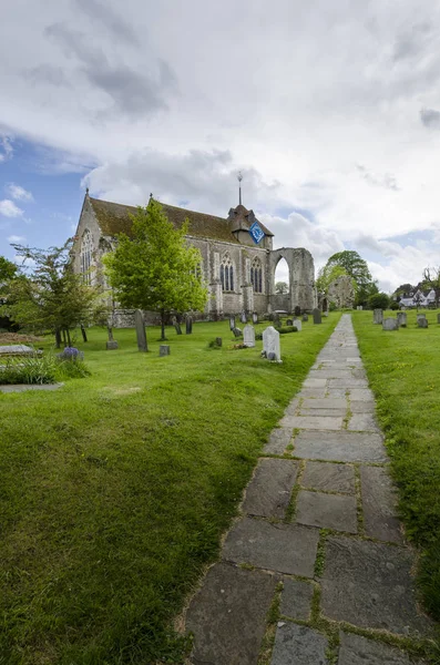 Iglesia Antigua en Winchelsea, East Sussex, Reino Unido — Foto de Stock