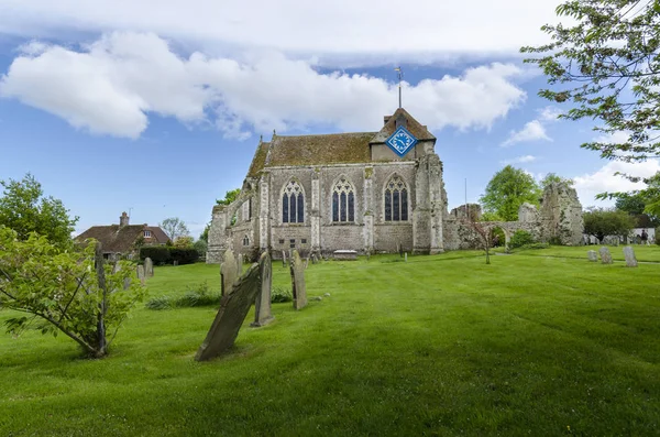 Starověký kostel v Winchelsea, Východní Sussex, Velká Británie — Stock fotografie