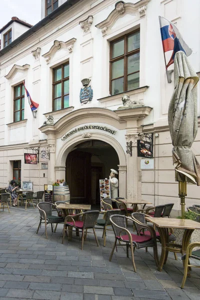 Süslü Bina, Bratislava, Slovakya — Stok fotoğraf