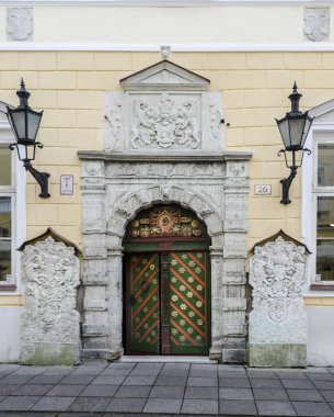Tallinn, Estonya 'daki Antik Kapı