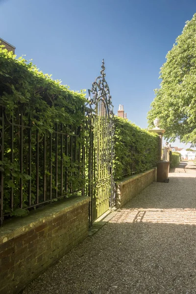 Ornate Wrought Iron Gate — Stock Photo, Image