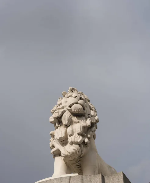 Southbank Lion, Londyn, Wielka Brytania — Zdjęcie stockowe