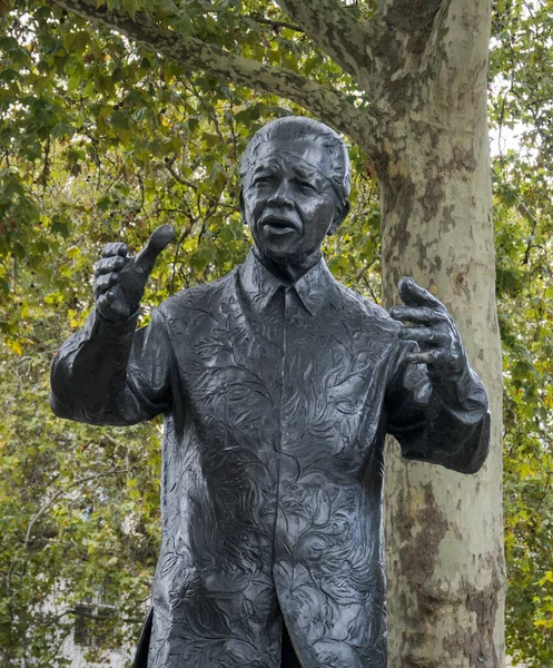 Nelson Mandela Statue — Stockfoto