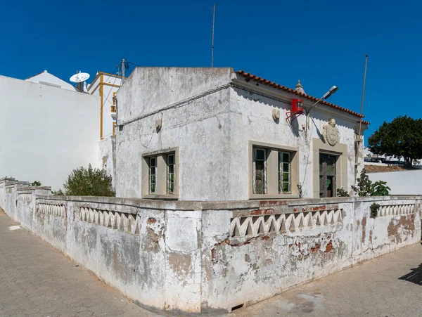 Edificio Oficial Abandonado Pueblo Pesquero Burgau Algarve Portugal — Foto de Stock