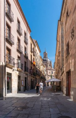 İspanya 'nın Salamanca kentinin manzarası