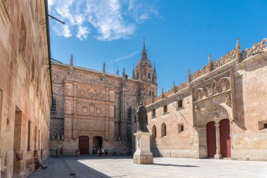 University of Salamanca  in the city of Salamanca, Spain clipart