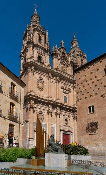 Iglesia Católica Barroca Ciudad Salamanca España — Foto de Stock