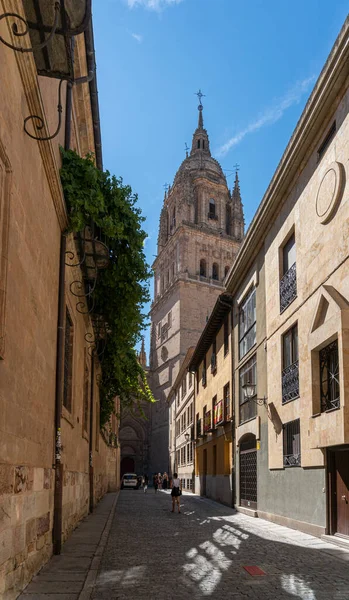 Pohled Město Salamanca Španělsko — Stock fotografie