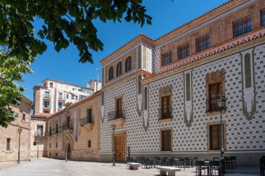 İspanya 'nın Salamanca kentindeki Plaza San Boal