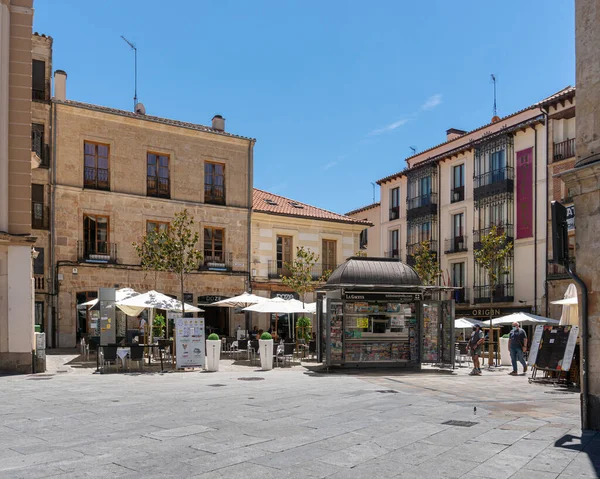 Plaza Isla Rua Stad Salamanca Spanje — Stockfoto