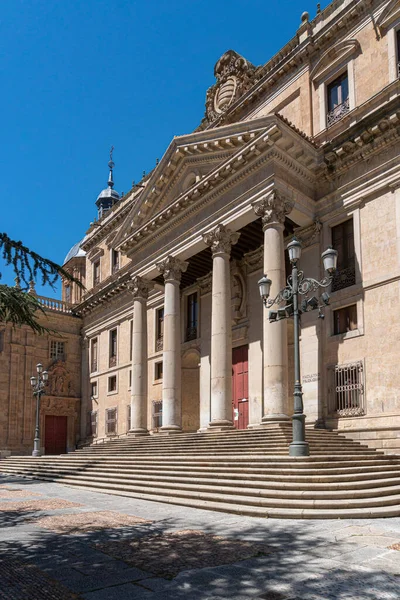 Zabytkowy Budynek Uniwersytetu Salamance Salamanka Hiszpania — Zdjęcie stockowe