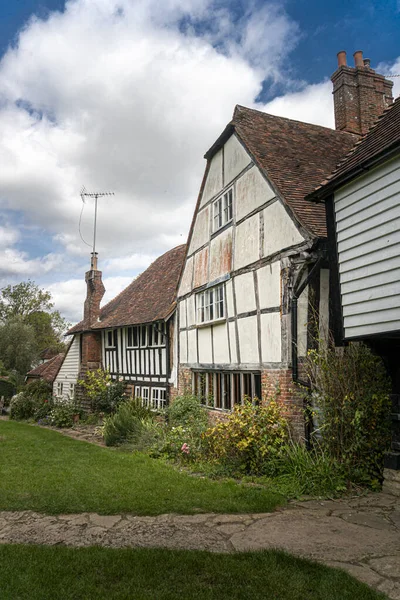 Ein Altes Fachwerkhaus Dorf Smarden Kent Großbritannien — Stockfoto