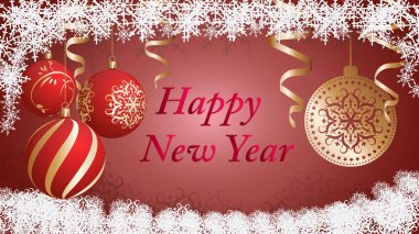 Vektör Noel topları güzel desenleri ile. EPS 10.