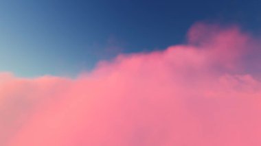 Zaman Hızı Bulutları Arkaplanı